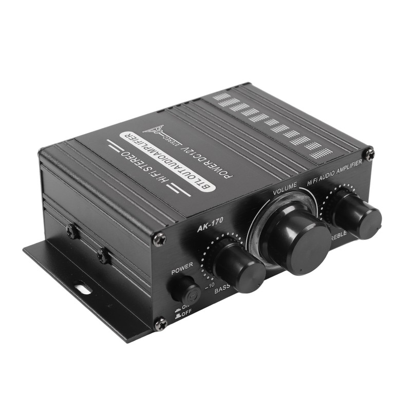 Car Audio Power Amplifier Dual Channel Circuit Guard Stereo Mini