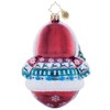 Christopher Radko Hand-Crafted European Glass Christmas Tree Decorative Ornament, Jolly