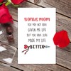 Ithmahco Bonus Mom Mother's Day Card - Funny Mothers Day