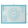 RUK Large Thick Non Stick Silicone Baking Fondant Mat Counter
