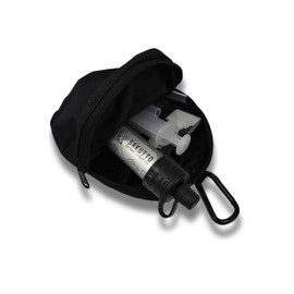 SAKUTTO Outdoor Pouch, Mountain Climbing, Accessory Pouch, Japanese Genuine Product, Black