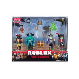 Roblox Action Collection - Pirate Showdown Four Figure Pack [Includes Exclusive Virtual Item]