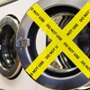 ChromaLabel 2 Inch Do Not Use Continuously Imprinted, Clean Remove