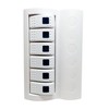 MARINE BOAT WATERPROOF WHITE SWITCH PANEL CIRCUIT BREAKER 6 GANG