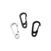 TEMLUM Carabiner, Small, Mini Shape, Set of 10, Mini Carabiner,