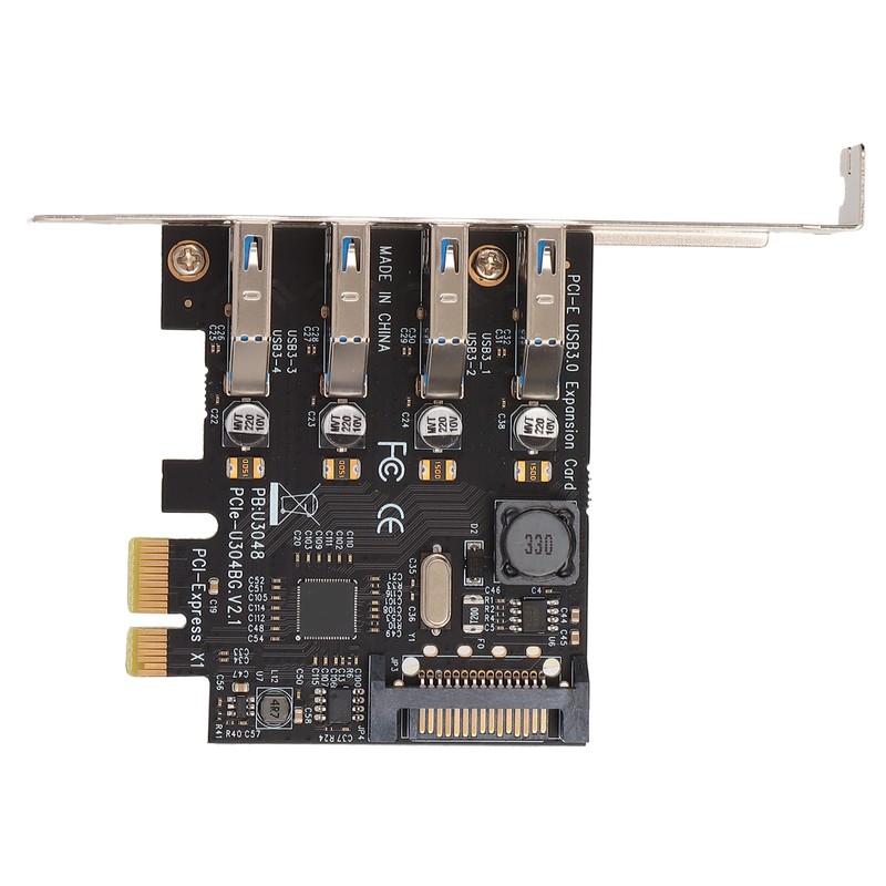 PCI E to USB 3.0 Expansion Card 5GB Transmission 4