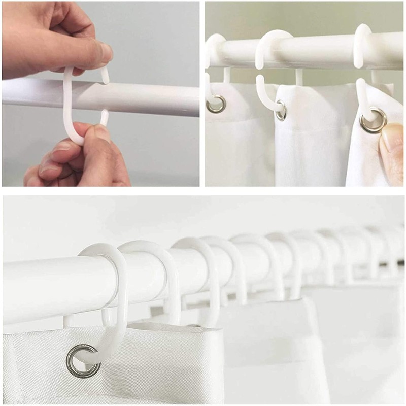 ChloropLastid Ocean Beach Shower Curtain for Bathroom Tropical Palm Trees