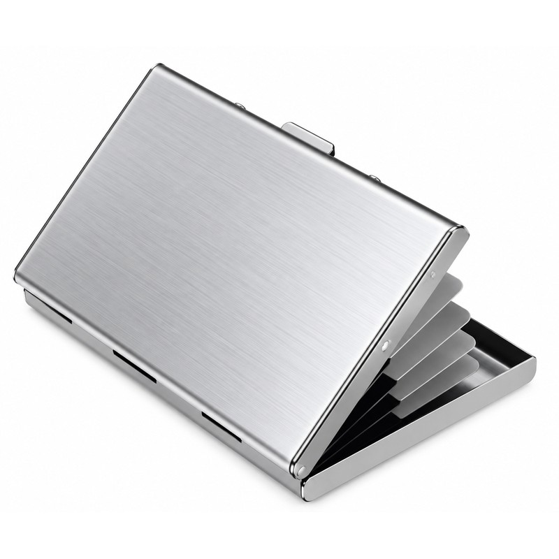 RFID Blocking Card Holder for Everyday Carry – Slim Alloy