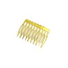 Metal Millinery or Veil Hair Comb 1 3/4" Wide Bronze