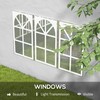 Outsunny Gazebo Side Panels with Window for 3x3(m) or 3x4m