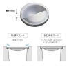 Belca SP-241E Stainless Steel Drain Plate for Sinks, Semicircular Type,