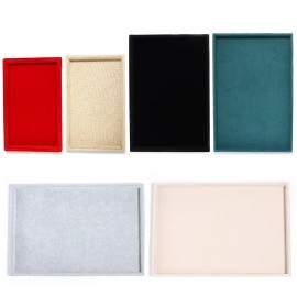 Velvet Jewelry Display Tray – Jewellery Organizer Holder, Jewelry Storage Tray