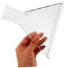 ULTECHNOVO Carpet Vacuum Extractor Nozzle Tool Transparent Vacuum Head for