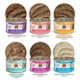 Weruva Classic Cat Patés! Grain-Free Natural Wet Pate Cat Food Cans