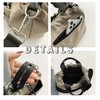 LEOLEO Shoulder Bag, Drawstring Bag, Tote, 2-Way, Shoulder Bag, Nylon,