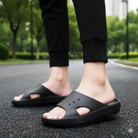 아치 슬리퍼 족저근막염 실내화 리커버리 평발 [블랙/240] Arch Slipper Plantar Fasciitis Indoor Recovery Flat Feet [Black/240]