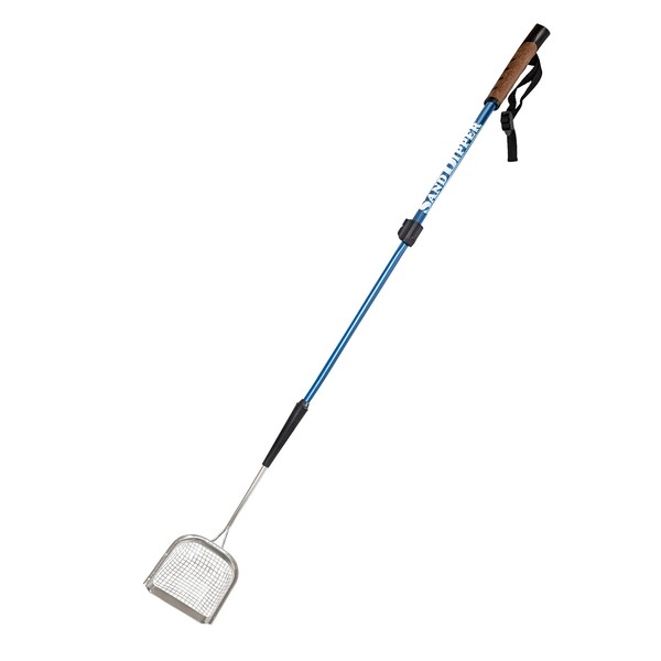 Sand Dipper Square Cat Scoop - Stainless Steel Long Adjustable