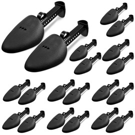 Honeydak 10 Pairs Plastic Shoe Stretcher Adjustable Shaper Stretchers Portable Shoe Trees Shoes Boot Holder for Men Women (Men Style)