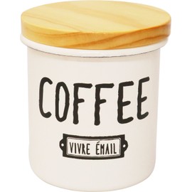 ha-sudezainzu Enamelware Vivre Canister Coffee (VI – 07) AM – ic032407