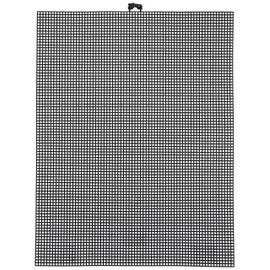Bulk Buy: Darice DIY Crafts #7 Mesh Plastic Canvas Black 10.5 x 13.5 (12-Pack) 33900-20
