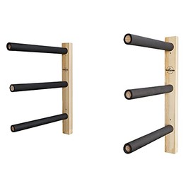 Northcore Wooden Triple Surfboard Rack - One Size - Pine