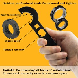 AOXEXOB Wrench Tools, Multi-Function Carbon Steel Wrench Combo for Removal and Installation