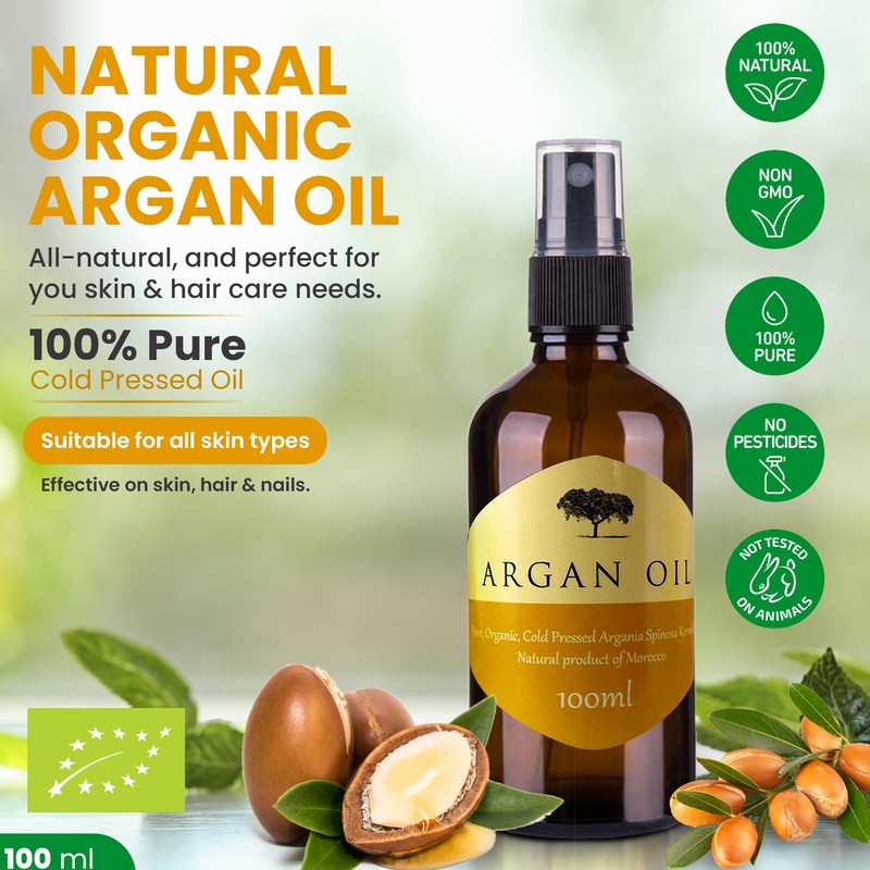 Moroccan Argan Oil 100% Pure 100 ml