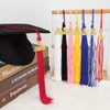 Black 2025 Graduation Tassels - 2 Pcs Tassel Charm for