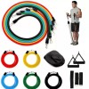 EExpress 16 PCS Resistance Band Set Yoga Pilates Abs Exercise