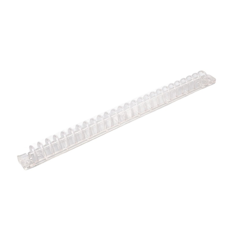 10Pcs Binding Spines Plastic Comb Spiral Coil 26 Holes 100
