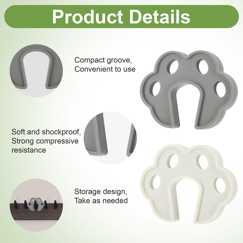 BOHUIZ 2 Pack Washing Machine Door Prop Open, Front Load