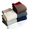100% Cotton Crew Socks for Men,Mens Cotton Knitted Plain Socks