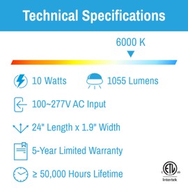 CLEANLIFE InstantStart T8 LED Bulbs - Pack of 4 LED Tube Lights - Plug and Play Refrigeration, Fountain & Vending Machine Light Bulb - Rotatable End Caps, G13 2 Prong LED Light Bulb (Frosted, 24")