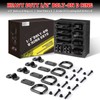 AUTOBOTS 1/2" Heavy Duty Bolt-On Forged D Ring, 12000Lbs Break