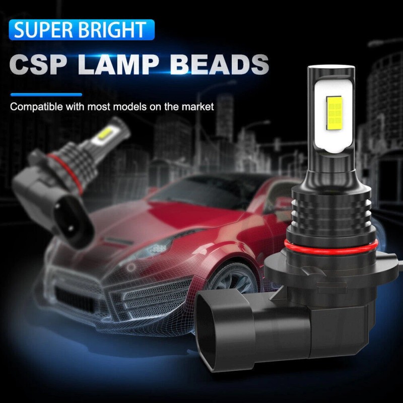 AUIMSOCO 9005 LED Headlight Kit HB3 High Beam Bulb Super