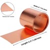 Pure Copper Sheet roll,28 Gauge 6" Width x 3.5FT, Copper