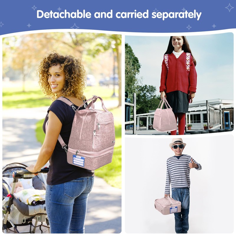 Breast Pump Bag for Spectra S1/S2, Cooler Travel Backpack with