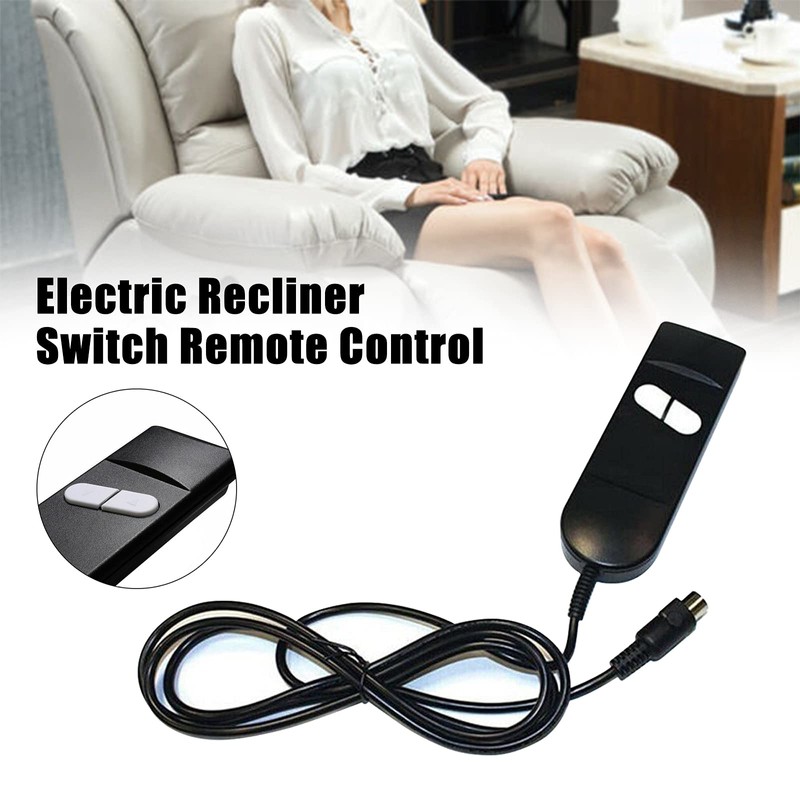 TWSOUL Recliner Hand Controller 2 Button 5 Pins Connector Multiple