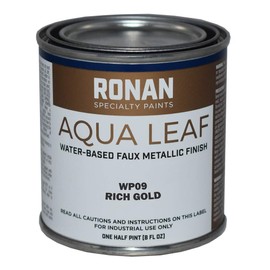 Ronan Aqua Leaf 8 Oz Rich Gold