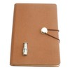 Davy Lamp Notebook A6 Pocket Sized Notepad Miners Gift Optional