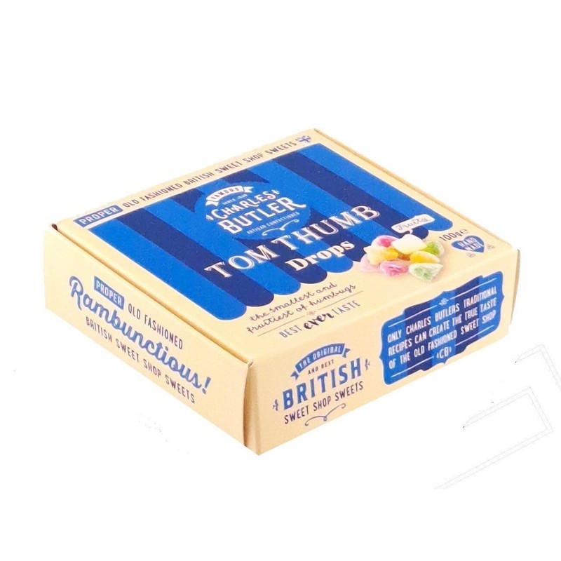Charles Butler Tom Thumb Drops 100g (Pack of 3)