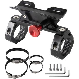 UTV Fire Extinguisher Mount Kit - Aluminum Adjustable Quick Release Roll Bar Car Fire Extinguisher Bracket Holder for 1.75-2in Roll Bar ATV UTV Polaris RZR SXS Ranger Camper Jeep Can-Am Durable