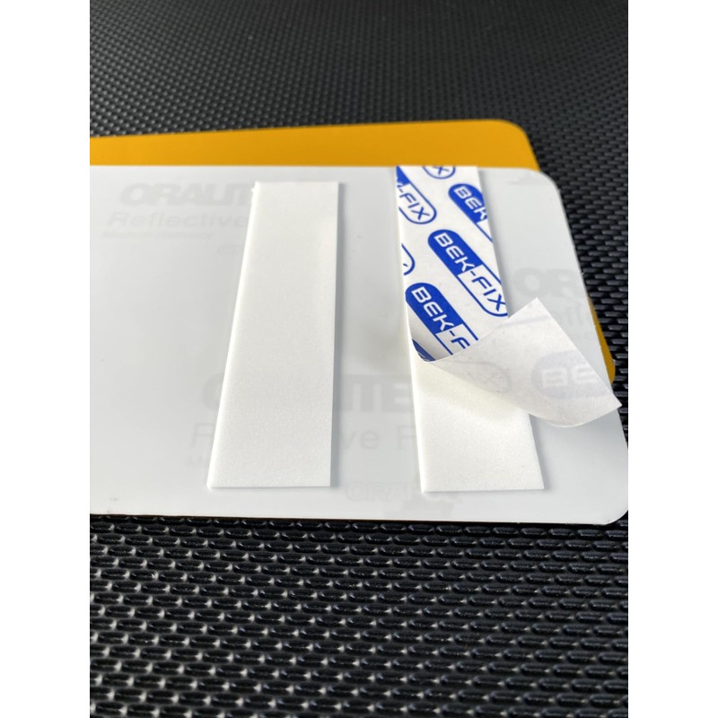 BEK-FIX® 32 Pack Number Plate Sticky Pads Double Sided Foam