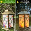 Solar Lantern Solar Outdoor Decorative Lights Unique Hummingbird Waterproof Hanging