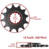 Kawasaki Drive Chain W/Front Rear Sprockets Kit for Kawasaki KEF300