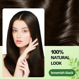 SHIHUANUO Hair Dye Shampoo 3 in 1 for Gray Hair Coverage,Argan nut Natural Shampoo Hair Dye for Women & Men/Ammonia-Free 520ml(Dark Brown)