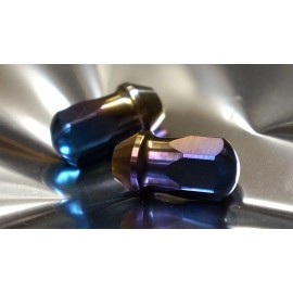 zakgear.com Titanium Lug Nut M10x1.25 Honda Yamaha Kawasaki Can-Am Polaris Defender HD 16pcs