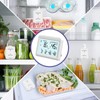 ORIA Digital Refrigerator Thermometer, Fridge Freezer Thermometer with 2 Sensors,