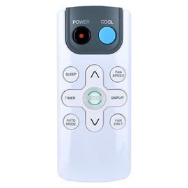 ZWP Replace Window Air Conditioner Remote Control for Black+Decker/Della/Amana/TCL/Della/Crosley/Acekool/Emerson/ROVSUN/GarveeHome/Magshion/Acekool/Adoolla/ACONEE/GAOMON/Comfort Zone/Honeywell/Mollie