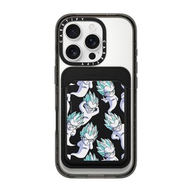 CASETiFY Snappy Wallet [Dragon Ball Z Colab/Compatible with Magsafe] - GOTENKS: Super Ghost Kamikaze Attack - Black